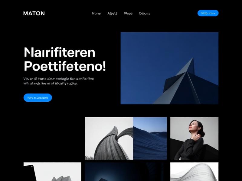 Portfolio — Studio Mara website by SiteForge